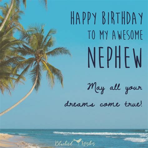 26 Wonderful Nephew Birthday Wishes Wish Me On