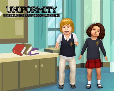 Sims 4 Child Uniform