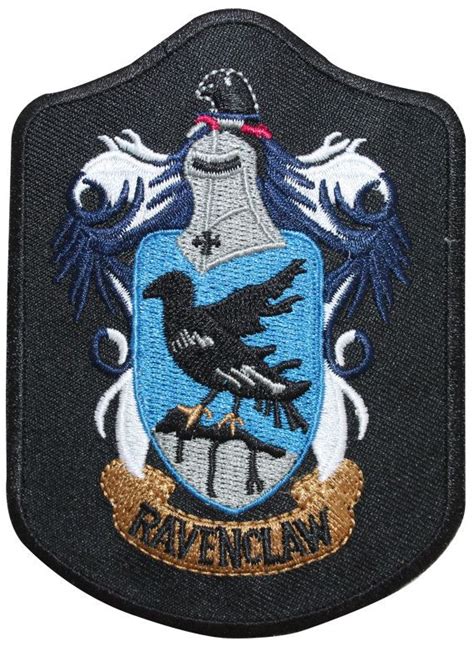 Larger Ravenclaw Hogwarts House Shield Harry Potter Iron On Badge