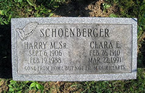 Harry Milton Schoenberger Sr 1906 1988 Find A Grave Memorial