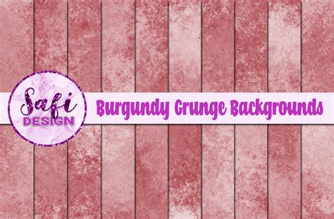Burgundy Grunge Backgrounds Graphic By Safi Designs · Creative Fabrica
