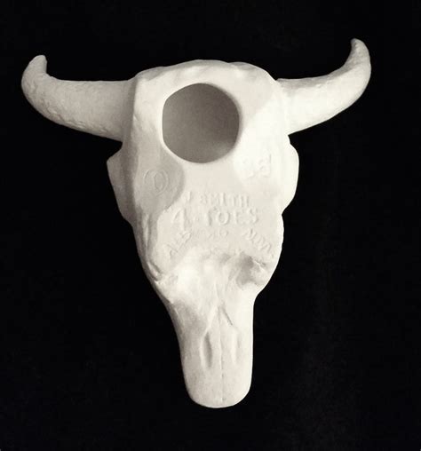 Ceramic Cow Skull Ceramic Bisque Unpainted Ceramics Ready To Etsy