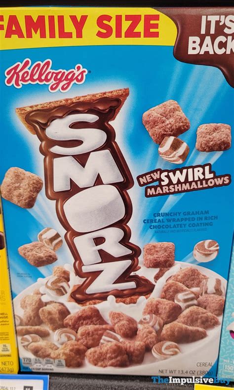 Spotted Kelloggs Smorz Cereal With New Swirl Marshmallows The