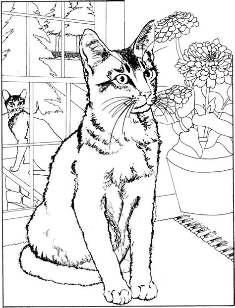 Ce dessin à colorier de chat est téléchargeable gratuitement et disponible à imprimer pour les enfants au format a4. 92 dessins de coloriage Animaux à Imprimer Gratuit à imprimer