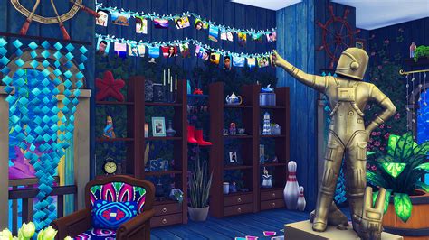 Moonride — Sims 4 Mermaid Bedroom And Treasure Roomcc List