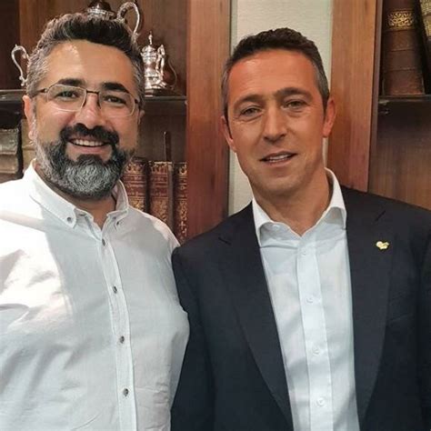 Aziz yıldırım'ın da farklı düşüneceğini sanmıyorum. Serdar Ali Çelikler'den Ali Koç - Aziz Yıldırım sözleri ...