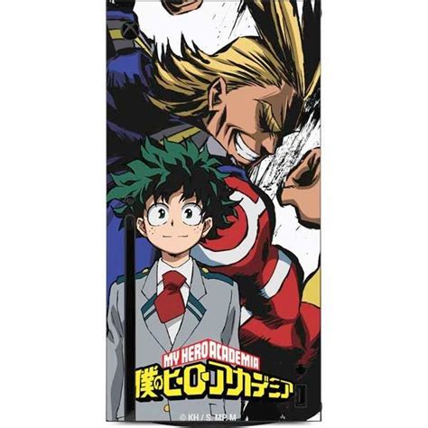 Skinit All Might And Deku Console Skin For Xbox Series X Gamestop