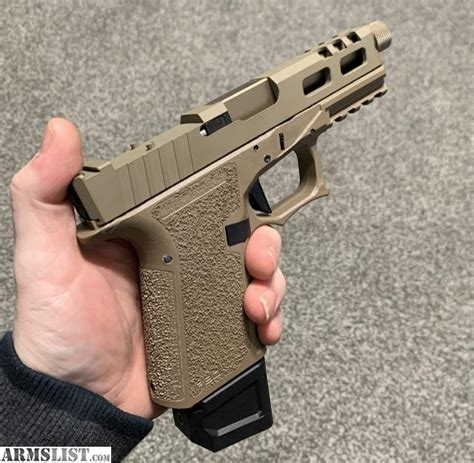 Armslist For Sale Glock 19 Fde Custom Slide Threaded And Extensions