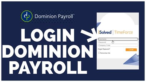 Dominion Payroll Login How To Login Dominion Payroll Account 2023