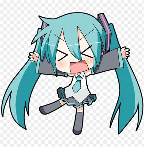 Free Download Hd Png 12954533 Vocaloid Chibi Miku Png Transparent