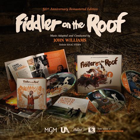 La La Land Records Fiddler On The Roof 50th Anniversary Remastered
