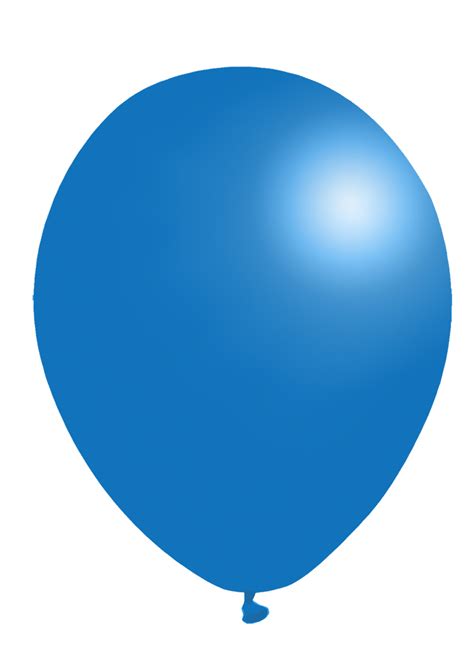Gambar Balon Biru Balon Biru Warna Png Dan Vektor Dengan Background