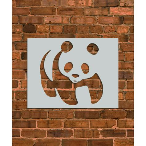 Panda Bear Stencil