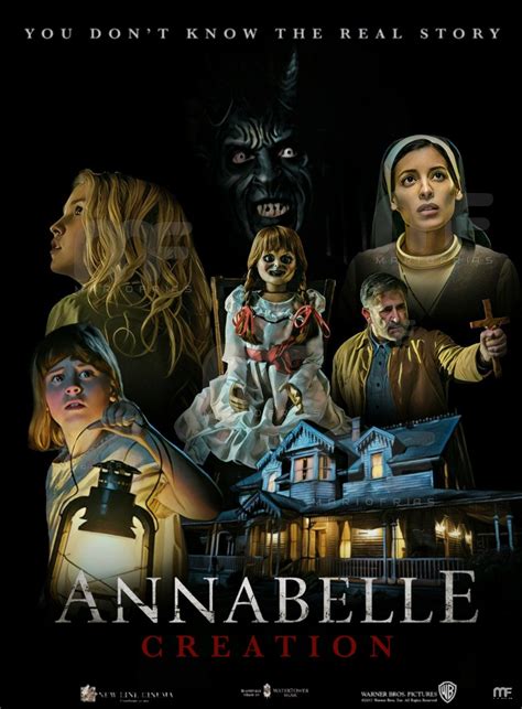 Annabelle Creation Edit By Mario Frías Classic Horror Movies Posters