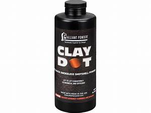 Alliant Clay Dot Smokeless Powder 1 Lb Mpn Allcd 01