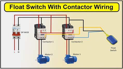 How To Make Float Switch In Water Pump Using Wiring Diagram Float