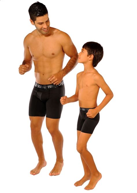 Daddy And Son Boxer Briefs Matching Underwear Set Fatherdadsons Mens