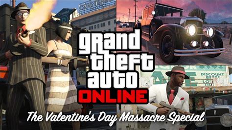 1) create a new gta online character in slot 1 where your current character is. GTA Online: Details of the new Valentine's Day Massacre ...