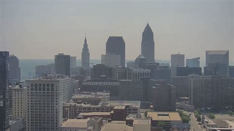 Haze In Northeast Ohio Amid Smoke From Canadian Wildfires