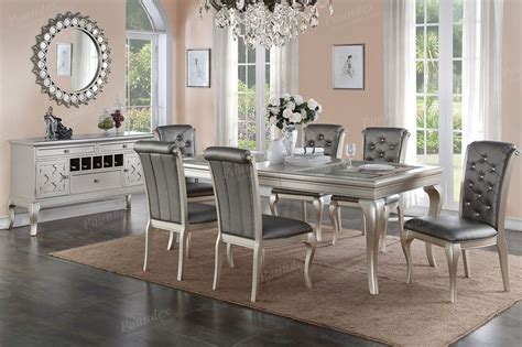 Silver Dining Room Sets Best Furniture Gallery Check More At