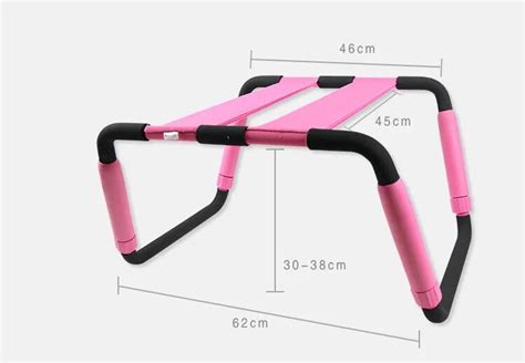 30 38cm Adjust Height Sex Stool Good Elasticity Sex Chair Adult Sex Toy