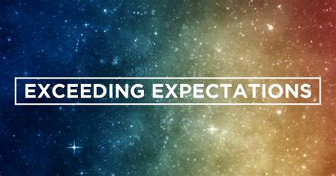 Exceeding Expectations The Creative Pastor