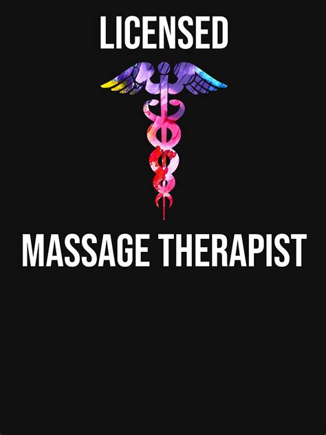 Cool Licensed Massage Therapist Caduceus T Shirt T Shirt By Zcecmza