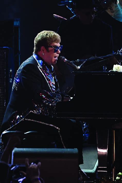 Elton John Performs At Grammy Awards Using Audio Technica