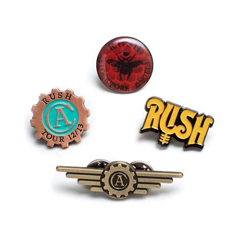 Rush Clockwork Angels Pin Set Shop The Rush Backstage Official Store