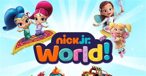 Nickalive Nick Jr Uk Launches Nick Jr World A New Multi Property