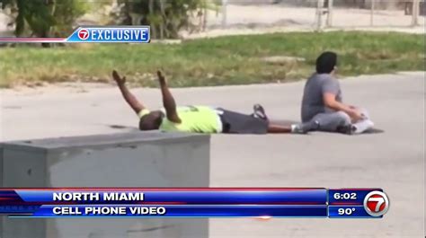 Watch Charles Kinsey Shot By North Miami Police With Arms Up