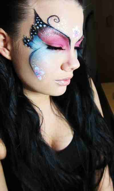 Butterfly Wing Face Painting Butterfly Makeup Face
