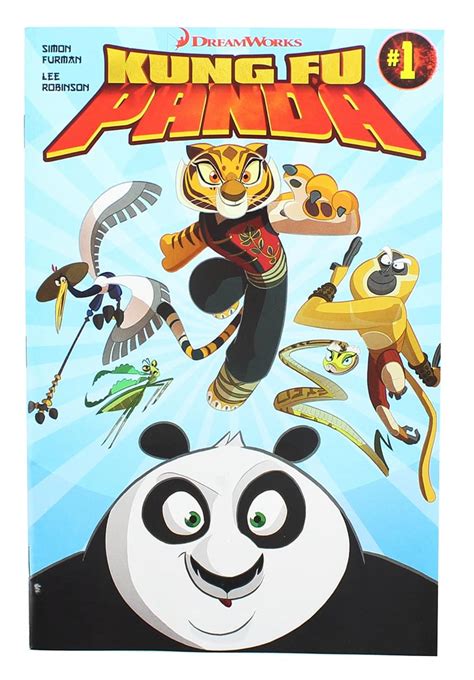 Kung Fu Panda 1 Comic Book Free Shipping