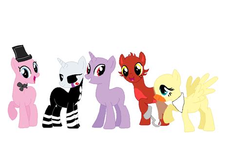 Mane Six Base 04 By Selenaede D69mumc By Freya1797 On Deviantart