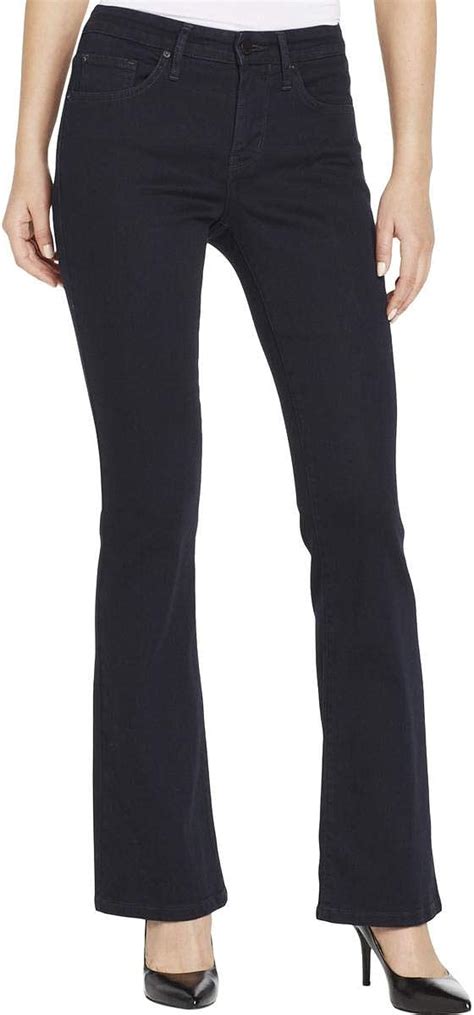 Calvin Klein Jeans Womens Curvy Bootcut Denim Jean Resin Rinse 27x30
