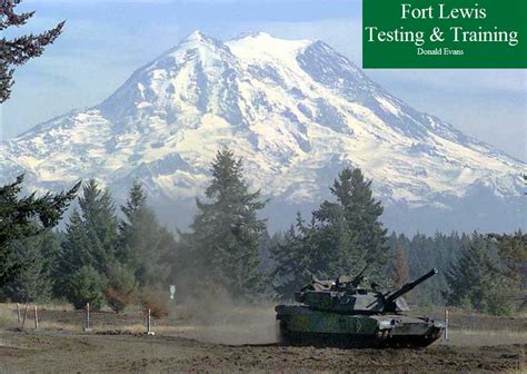 Fort Lewis Testing And Training Basewatch