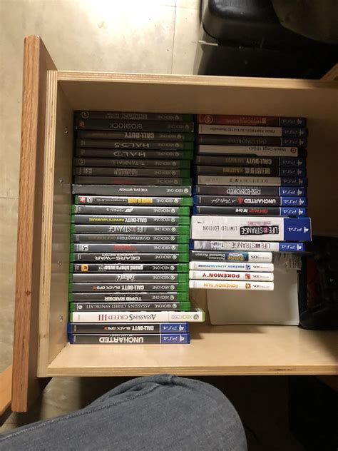 I Know Its Not Alot But Heres All The Games I Brought With Me To Texas