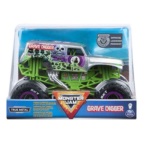 Buy Monster Jam Official Grave Digger Monster Truck Die Cast Vehicle