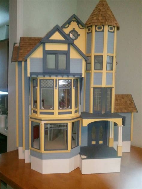 My Nearly Completed Dollhouse Project Soon To Be Repainted As Well