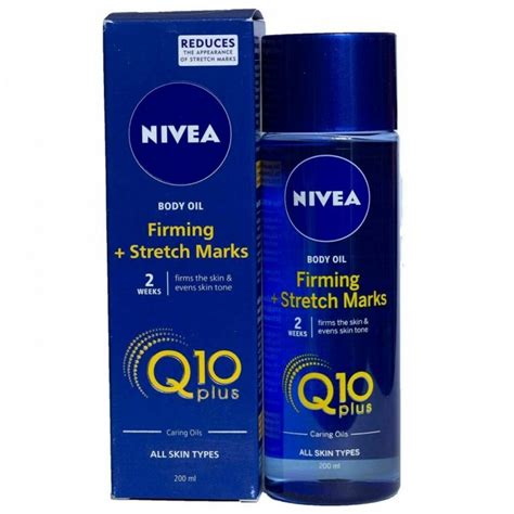 Nivea Q10 Plus Firming Stretch Marks Body Oil Make Up From High
