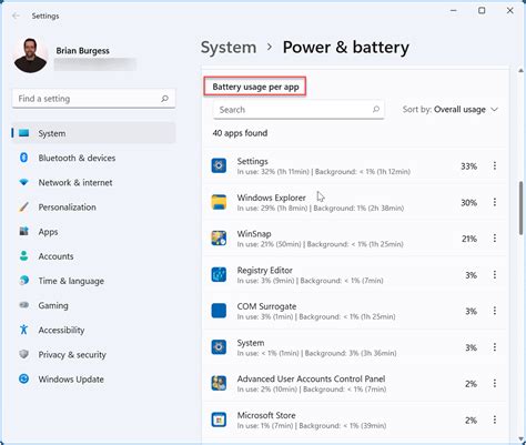 Как проверить оставшееся время работы от батареи в Windows 11