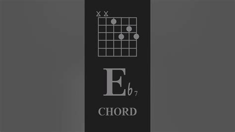 Eb7 Guitar Chord Youtube
