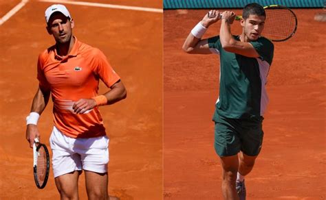 Novak Djokovic vs Carlos Alcaraz Dónde ver EN VIVO y ONLINE el partido por las semifinales del