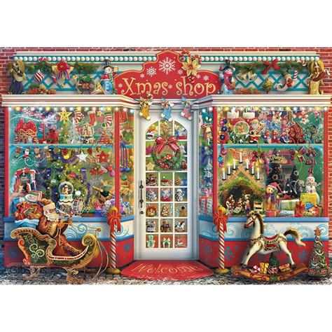 Acheter Puzzle 1000 Pièces Noël Christmas Emporium Boutique
