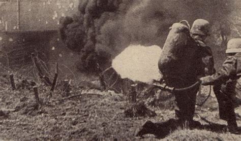 Flamethrowers In The Wwii 18 Pics