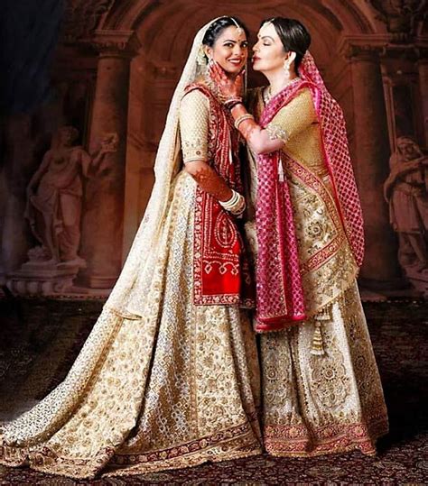 Bride Isha Wore Nita Ambanis Wedding Sari Get Ahead