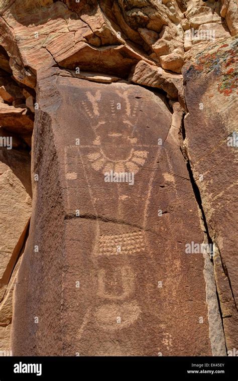 Ancient Native American Indian Petroglyph Hi Res Stock Photography And