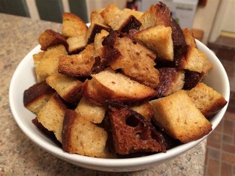 Homemade Croutons Daves Delicious Delights