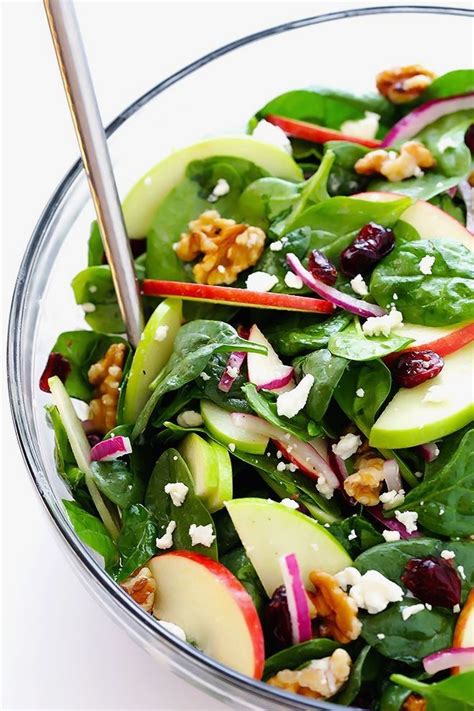 This Apple Spinach Salad Recipe Is One Of My All Time Favorites Its