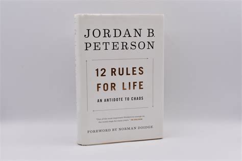 12 Rules For Life An Antidote To Chaos By Jordan B Peterson Near